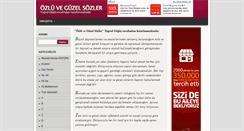 Desktop Screenshot of ozluveguzelsozler.com