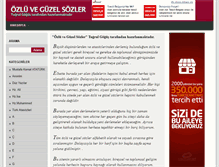 Tablet Screenshot of ozluveguzelsozler.com